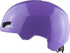 Alpina Hackney Skatehelm-Fahrradhelm - Purple Gloss -Fahrradhelm Alpina Hackney Kinder fahrradhelm skaterhelm bmx helm purple gloss 3