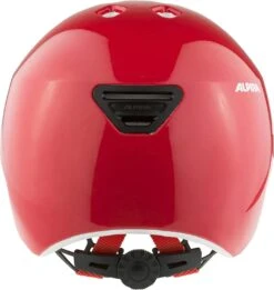 Alpina Hackney Skatehelm-Fahrradhelm - Red Gloss -Fahrradhelm Alpina Hackney Kinder fahrradhelm skaterhelm bmx helm red gloss 4