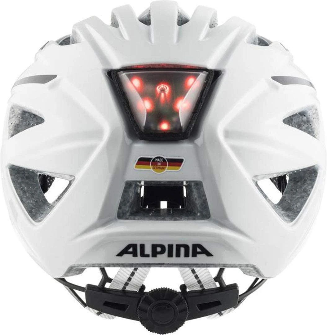 Alpina Haga Fahrradhelm - White Gloss 5 Alpina Haga Fahrradhelm - White Gloss – Bild 3