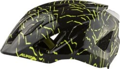 Alpina Pico Kinder Fahrradhelm - Black-neon-yellow-gloss (glänzend) -Fahrradhelm Alpina Pico Kinder Fahrradhelm black neon yellow gloss 3