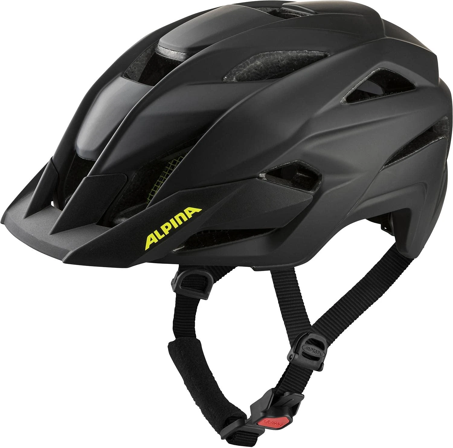 Alpina Stan Mips Fahrradhelm - Black Neon Yellow Mat 3 Alpina Stan Mips Fahrradhelm - Black Neon Yellow Mat