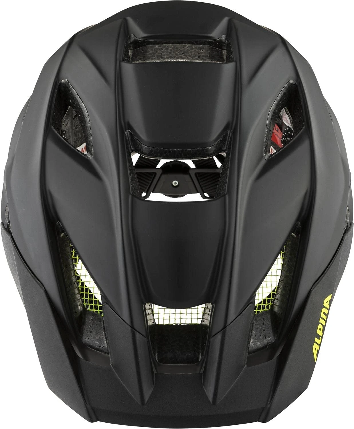 Alpina Stan Mips Fahrradhelm - Black Neon Yellow Mat 4 Alpina Stan Mips Fahrradhelm - Black Neon Yellow Mat – Bild 2