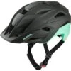 Alpina Stan Mips Fahrradhelm - Black Turquoise Mat -Fahrradhelm Alpina Stan Mips Fahrradhelm leichter Mountainbikehelm black turquoise mat 1