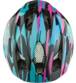 Alpina Pico Flash Kinder Fahrradhelm - Neon Blue-pink Gloss (glänzend) -Fahrradhelm Alpina pico flash kinderhelm neon blue pink gloss 2