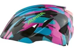 Alpina Pico Flash Kinder Fahrradhelm - Neon Blue-pink Gloss (glänzend) -Fahrradhelm Alpina pico flash kinderhelm neon blue pink gloss 3
