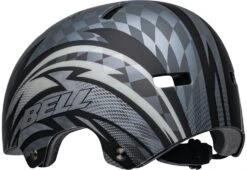 Bell Local Skaterhelm & Fahrradhelm-matte Black Grey Psycho 13 Bell Local Skaterhelm & Fahrradhelm-matte Black Grey Psycho -Fahrradhelm Bell Local Skat Helm Fahrradhelm Skater black grey psycho 6