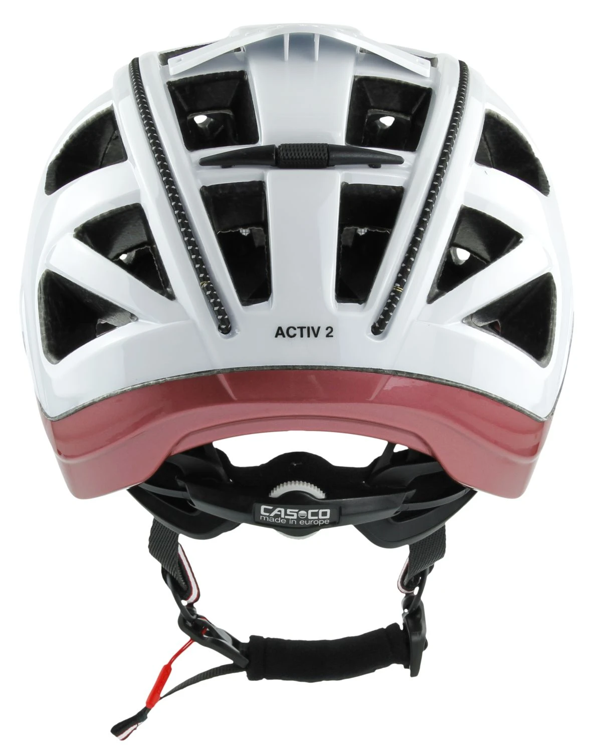 CASCO Activ 2 Fahrradhelm - Weiss Englisch Rose 6 CASCO Activ 2 Fahrradhelm - Weiss Englisch Rose – Bild 4