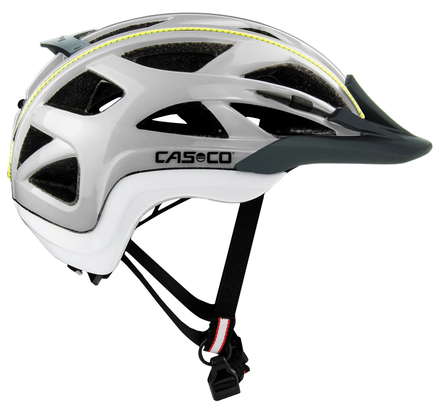 CASCO Activ 2 Fahrradhelm - Sand Weiss Neon 3 CASCO Activ 2 Fahrradhelm - Sand Weiss Neon