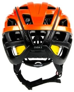 CASCO Cuda 2 Fahrradhelm - Orange-glanz -Fahrradhelm CASCO CUDA2 Orange Shiny back rgb 04 1644