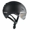 CASCO Roadster Plus Visier Fahrradhelm - Schwarz Matt 2 CASCO Roadster Plus Visier Fahrradhelm - Schwarz Matt -Fahrradhelm Casco Roadster Fahrradhelm mit Visier schwarz matt