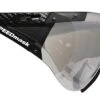 CASCO Visier SPEEDmask - Black-Carbonic Clear-silver S1 -Fahrradhelm Casco SPEEDmask Carbonic black adapter plates clear silver side rgb 96dpi 800px 04 5029 U