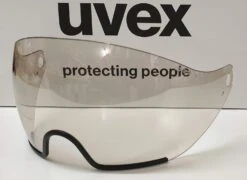 Helles Visier Für Uvex Finale Visor Fahrradhelm - Litemirror Silver S1