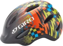 Giro Scamp Kinder Fahrradhelm - Matte Black Check Fade -Fahrradhelm Giro scamp kinderfahrradhelm matte black check fade 2