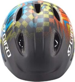 Giro Scamp Kinder Fahrradhelm - Matte Black Check Fade -Fahrradhelm Giro scamp kinderfahrradhelm matte black check fade 3