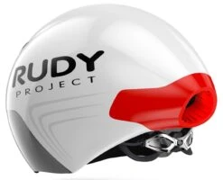 Rudy Project The Wing Triathlon/Timetrail Helmet - White Shiny -Fahrradhelm Rudy Project Aero Triathlon Helmet Helm The wing white shiny hl730001 4
