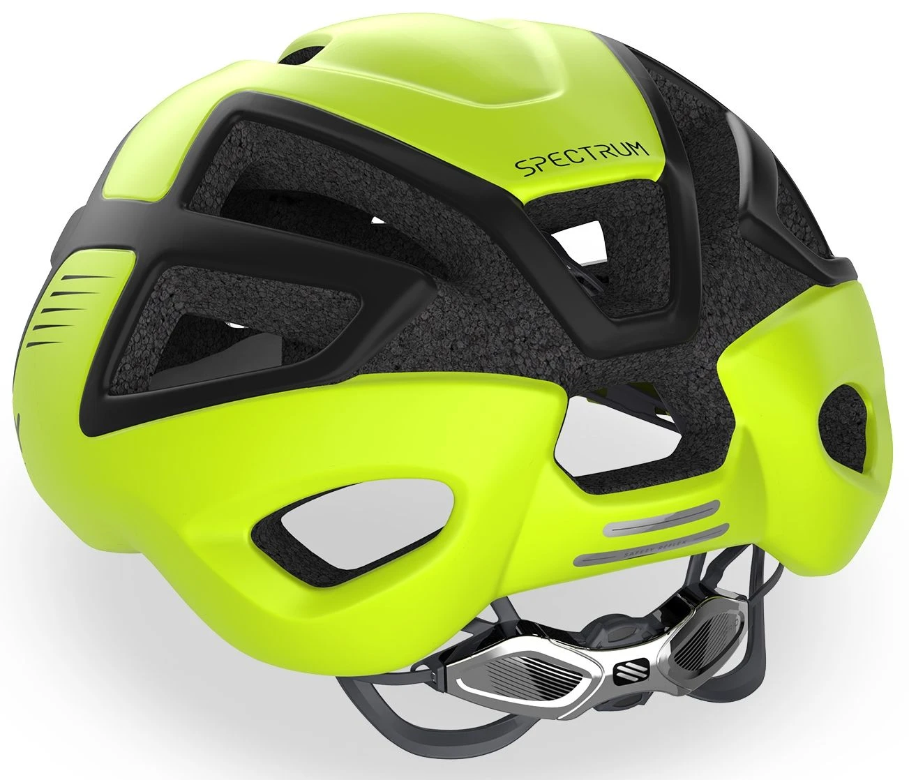 Rudy Project Spectrum Rennradhelm - Yellow Fluo / Black Matt 6 Rudy Project Spectrum Rennradhelm - Yellow Fluo / Black Matt – Bild 4