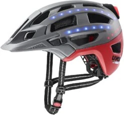 Uvex Finale 2.0 Light Fahrradhelm-silver Red Mat