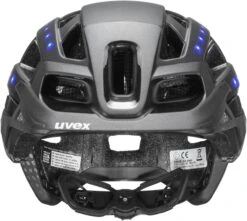 Uvex Finale 2.0 Light Fahrradhelm-black-silver Mat -Fahrradhelm S41004302 uvex finale light 2 0 Fahrradhelm mit LED Licht Sensor black mat 2a