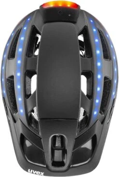Uvex Finale 2.0 Light Fahrradhelm-black-silver Mat -Fahrradhelm S41004302 uvex finale light 2 0 Fahrradhelm mit LED Licht Sensor black mat 6a