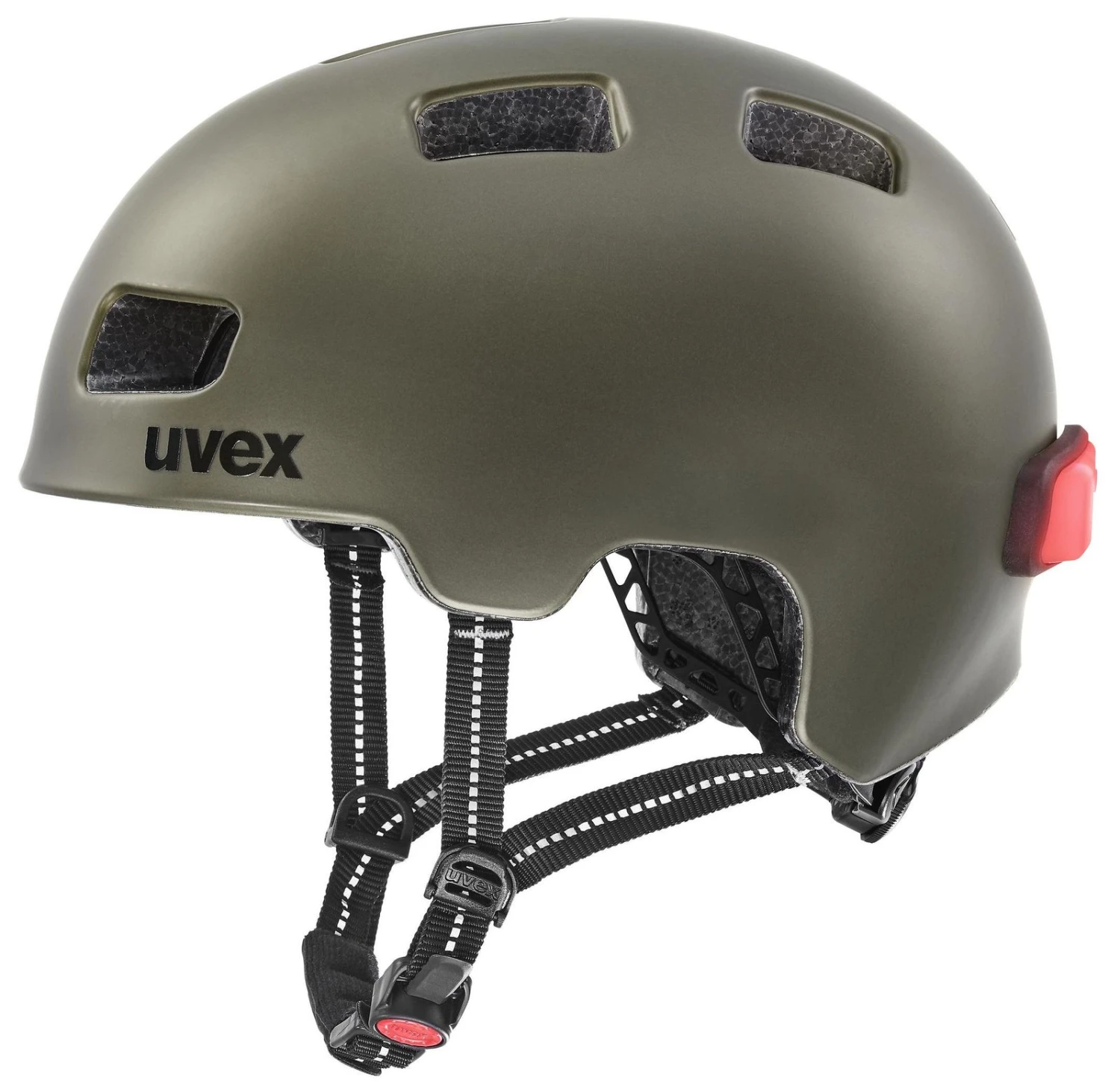 Uvex City 4 Fahrradhelm - Green Smoke Mat 4 Uvex City 4 Fahrradhelm - Green Smoke Mat – Bild 2