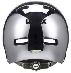 Uvex HLMT 5 Bike Pro BMX Helm - Gunmetall Chrome -Fahrradhelm S41098802 R1