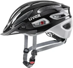 Uvex True Fahrradhelm - Black-silver