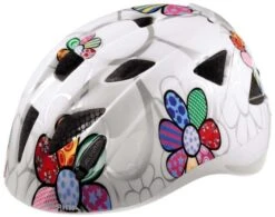 Alpina Ximo FLASH Kinder Fahrradhelm - White Flower
