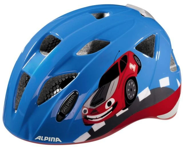 Alpina Ximo FLASH Kinder Fahrradhelm - Red Car 3 Alpina Ximo FLASH Kinder Fahrradhelm - Red Car