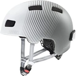Uvex City 4 WE Fahrradhelm - White Grey Mat