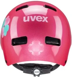 Skaterhelm Uvex Kid 3 - Pink Flower -Fahrradhelm uvex fahrradhelm kid 3 kinderhelm pink flower 3