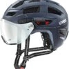 Uvex Finale Visor Vario Visier Fahrradhelm - Deep Space Mat -Fahrradhelm uvex finale visor V Visier Fahrradhelm helmet deep space mat 1