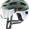 Uvex Finale Visor Vario Visier Fahrradhelm - Moss Green-cloud Matt 1 Uvex Finale Visor Vario Visier Fahrradhelm - Moss Green-cloud Matt -Fahrradhelm uvex finale visor v Fahrradhelm mit selbsttoenendem Visier moos green mat 1