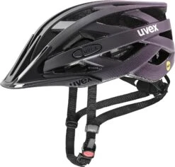 Uvex I-vo Cc MIPS Fahrradhelm - Black-plum Mat