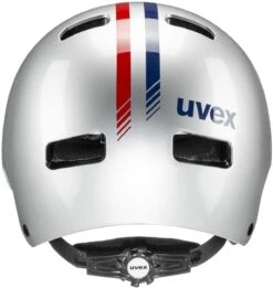 Skaterhelm Uvex Kid 3 - Race Silver -Fahrradhelm uvex kid 3 Fahrradhelm race silver 3