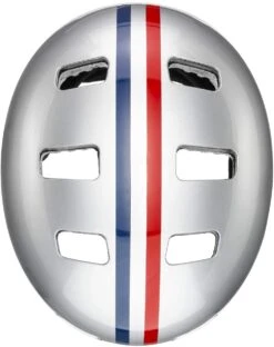 Skaterhelm Uvex Kid 3 - Race Silver -Fahrradhelm uvex kid 3 Fahrradhelm race silver 4