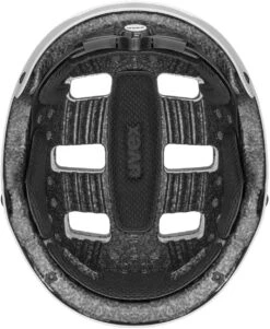 Skaterhelm Uvex Kid 3 - Race Silver -Fahrradhelm uvex kid 3 Fahrradhelm race silver 5