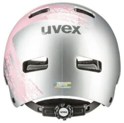 Skaterhelm Uvex Kid 3 - Silver-rose -Fahrradhelm uvex kid 3 Kinderfahrradhelm silver rose 4a