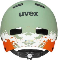 Skaterhelm Uvex Kid 3 Cc - Moos Green-sand Mat -Fahrradhelm uvex kid 3 cc kinder skaterhelm fahrradhelm moos green sand mat 3