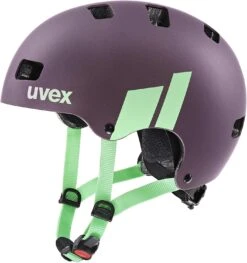 Skaterhelm Uvex Kid 3 Cc - Plum-mint Mat