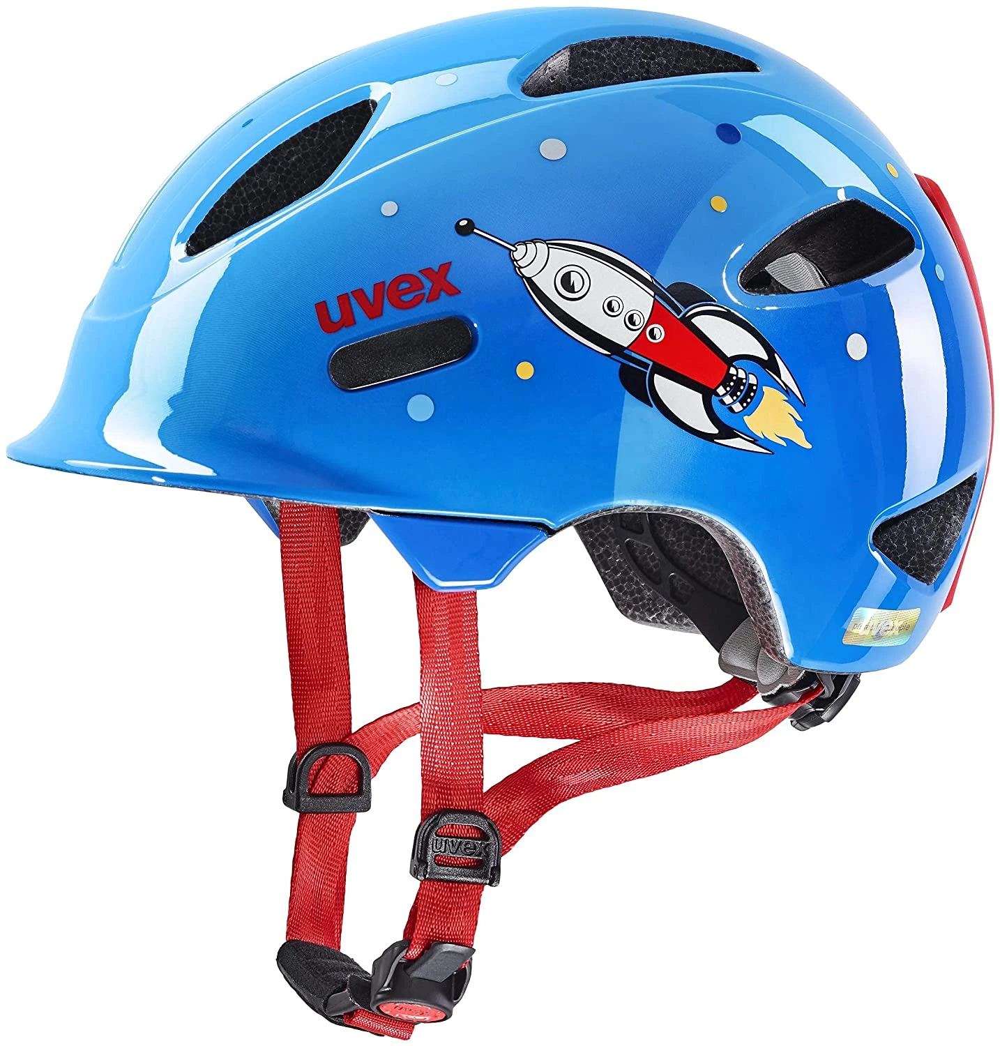 Fahrradhelm Uvex Oyo Style Kinderfahrradhelm - Blue Rocket 3 Fahrradhelm Uvex Oyo Style Kinderfahrradhelm - Blue Rocket