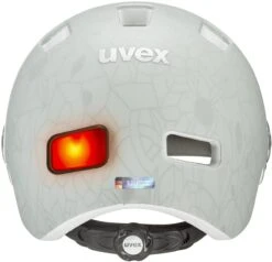 Uvex Rush Visor Visier Fahrradhelm - Papyrus Grey Mat -Fahrradhelm uvex rush visor Visier Fahrradhelm mit Ruecklicht papyrus grey mat 4